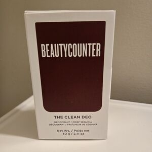 Beautycounter The Clean Deo in Burgundy and White